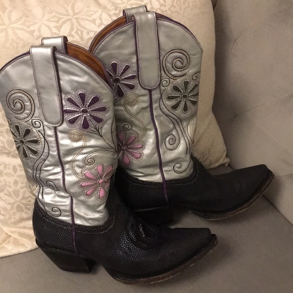 Resistol Ranch by Lucchese stingray boots size 7